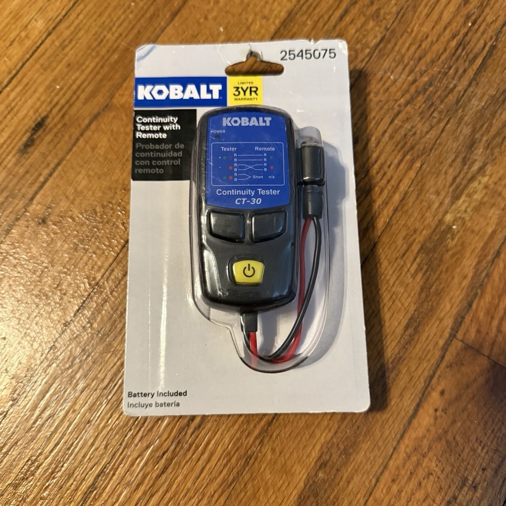Kobalt‎ Continuity Tester With Remote Battery Included 2545075